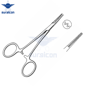 Pinzas Hemostáticas Mosquito de 12.5 cm (5 Pulgadas), Rectas, Atraumáticas, con Dientes, de Acero Inoxidable Premium, Pinzas Quirúrgicas Hemostáticas - Product Image 4