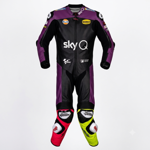 Traje de Carreras de Motociclismo de Una Pieza Aleix Espargaro MotoCP, Traje Profesional con Armadura de Nivel 2 CE - Product Image 1