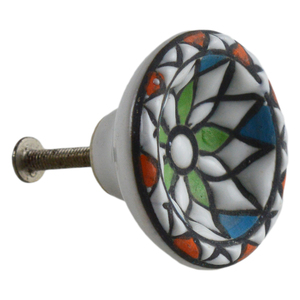 Nouvelle conception d'accessoires de quincaillerie pour meubles : Poignée de tiroir, Boutons ronds en métal pour armoire de cuisine, Bouton en céramique pour la décoration intérieure - Product Image 2