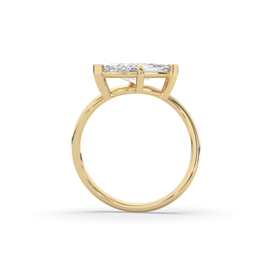 Anillo de Diamante Cultivado en Laboratorio con Corte Brillante Marquise de 1.50Ct, Anillo de Boda Ligero y Único en Oro de 14K o 10K, Certificado IGI, Joyería Fina - Product Image 2