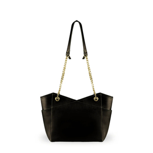 Custom Logo Zipper Genuine Leather Tote Bags Wholesale High Quality Large Capacity Elegant Trendy Women's Lifestyle OEM Service - Product Image 5
