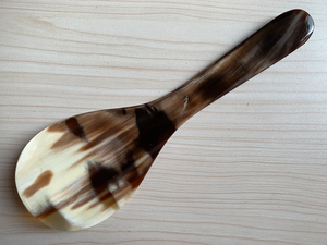 Cuchara de cuerno de buey de gran venta, utensilios de cocina personalizados para fiestas, para helado y postres, cuchara de cuerno de búfalo en oferta - Product Image 2