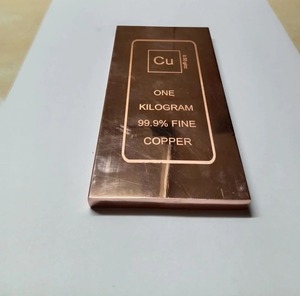 Modern Decorative Item for Tabletop Decoration Paper <b>Weight</b> Use Anti-Corrosion Copper <b>Bar</b> 99% Pure Non-Alloy Square Cutting - Product Image 1