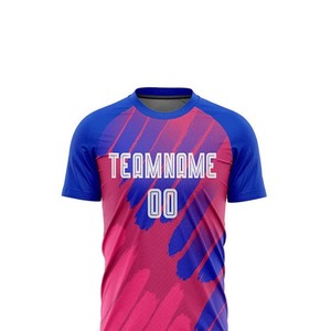 Solid Color 100% Polyester Quick Dry Short Sleeve Soccer Uniform for Unisex OEM Service Wholesale with All Sizes Available - Product Image 4