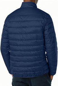 Veste thermique à bulles pour homme, manteau matelassé chaud à capuche pour homme - Product Image 2