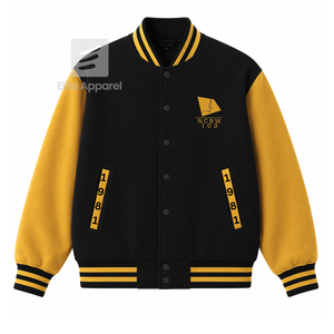 Custom The National Coalition of 100 Black Women Racing <b>jacket</b> embroidered logo letterman Style for female <b>with</b> polyester <b>lining</b> - Product Image 1