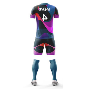 Uniforme de Baloncesto Estampado, Conjuntos Completamente Sublimados, Ropa Deportiva, Diseño Regular, Uniforme de Fútbol, Uniforme Deportivo de Club, Uniforme de Fútbol Atlético - Product Image 3