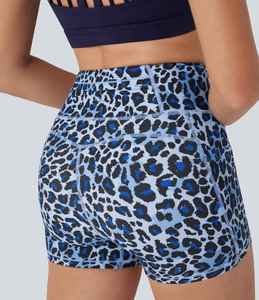 Nouveau design – Short décontracté taille haute pour femme, style premium, imprimé en couleurs unies, en tissu polyester tendance - Product Image 4
