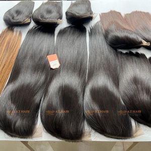 Europa estándar 100% pelucas de cabello humano vietnamita Real sin pegamento Color negro Natural peluca recta de hueso de longitud completa precio al por mayor - Product Image 3