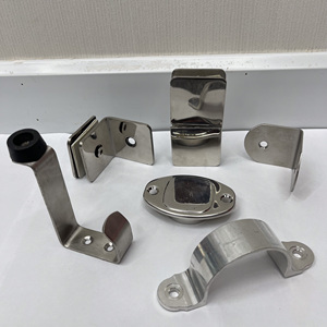 Soporte en forma de L de acero inoxidable 316 para particiones de inodoro escolar Precio competitivo - Product Image 6