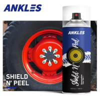 Peinture en spray décollable ANKLES pour jantes de voiture, 400 ml, nouvelle couleur, vente en gros