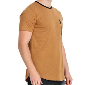 T-shirts ajustés décontractés pour hommes Vêtements fabriqués par des professionnels Personnalisables Polyester/Coton pour hommes Décontractés - Product Image 3