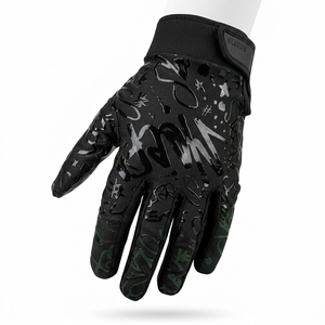 Custom Logo Winter Non Slip <b>Sticky</b> Comfortable High Quality Football Receiver Gloves for <b>Men</b> Outdoor American Football Gloves - Product Image 3