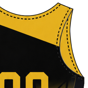 Traje de Competición de Remo Negro y Dorado para Hombre, Uniforme sin Mangas para Competición, Singlet de Alto Rendimiento, Ropa Deportiva Personalizada al por Mayor para Equipos - Product Image 5
