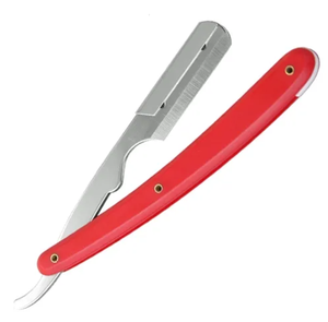 High Quality Custom Single Blade Stainless Steel Barber Razors with Wood Handle - Product Image 3