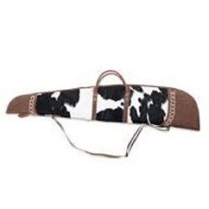 Cowhide Leather Long Carry Storage Bag Hunting Equipment <b>Case</b> Adjustable Strap Outdoor Travel Utility Holder Carry - Product Image 6