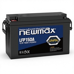 NEWMAX LFP150A Korea LiFePO4 Solid State 150Ah Deep Cycle Battery Solar Energy Storage UPS RV Marine 5000 Cycles - Product Image 1
