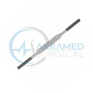 Kit d'instruments de rhinoplastie chirurgicaux double face Akramed Premium en acier inoxydable pour la conservation, certifié CE - Product Image 6