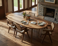 Table à manger extensible et pliable de style nordique en bois, transformable pour une utilisation à domicile dans les petits espaces, de forme carrée