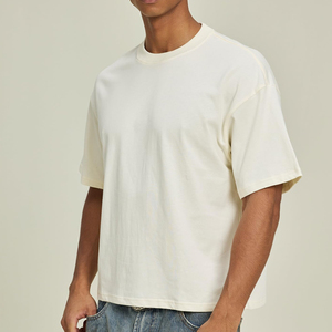 New Arrival Drop Shoulder <b>Boxy</b> Fir <b>T</b> <b>Shirt</b> For Men High Quality Custom Printed Men <b>Boxy</b> Fit <b>T</b> <b>Shirts</b> In Low MOQ - Product Image 4