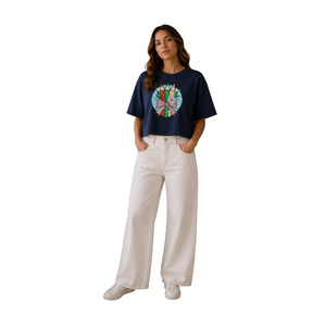 Custom High-Quality Women's Loose Fit Crew Neck Tank <b>Top</b> Cotton Mini Simple Regular Fit for Women's Summer Short Sleeve Tank <b>Top</b> - Product Image 3