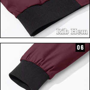 Veste de randonnée d'hiver légère, imperméable et coupe-vent pour homme, avec fermeture éclair, col montant et séchage rapide, idéale pour le trekking en extérieur - Product Image 5