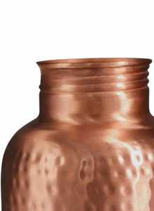 Hammered Pure Copper Water <b>Bottle</b> Ayurvedic Copper Drinking <b>Bottles</b> Leakproof Reusable Copper <b>Flask</b> Food Grade Copper <b>Bottle</b> - Product Image 6