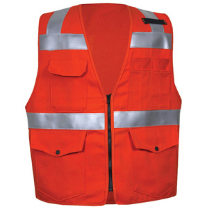 Chaleco de Seguridad Transpirable y Duradero, Alta Visibilidad, Reflectante, Diseño Multibolsillos para Uso Industrial, Chaleco para Hombre - Product Image 2