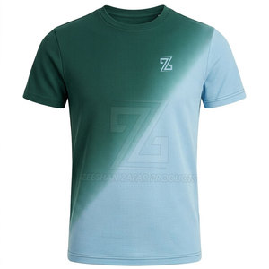 T-shirt basique pour homme 100% coton respirant à séchage rapide, design simple, adapté à la salle de sport et aux activités de plein air - Product Image 5