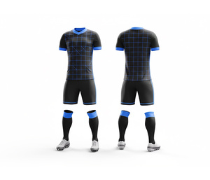 Breathable Soccer Uniform Full Sublimation Kit | <b>Men</b> Women Youth Sizes | Lightweight Quick Dry Training Sportswear - Product Image 3