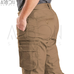 Pantalon cargo en coton léger et extensible à 6 poches, design personnalisé OEM, confortable, nouvelle collection, meilleur fournisseur, vente en gros 2026 - Product Image 6