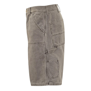 Pantalones cortos de mezclilla para hombre más vendidos, de alta calidad, de pierna ancha, estilo urbano, lavados, de cintura media - Product Image 2