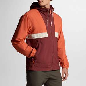 เสื้อแจ็คเก็ตกันลมผู้ชาย ทรงพอดีตัว วัสดุ OEM นุ่มสบาย แจ็คเก็ตผู้ชาย แจ็คเก็ตกันลมลำลองสำหรับผู้ชายที่ต้องการคุณภาพสูง - Product Image 3