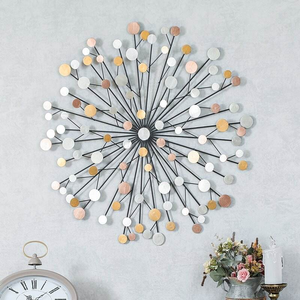 Industry Trending Iron <b>Wire</b> Handcrafted Decorative Metal <b>Wall</b> <b>Art</b> Hanging for Home Decoration Christmas Garlands & Wreaths - Product Image 6