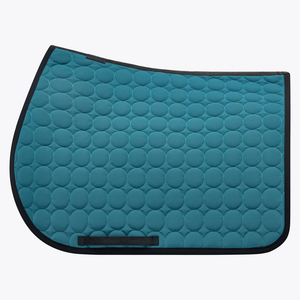 Almohadilla de Silla de Montar para Caballos, Deportiva, Impermeable, de Color Sólido, en Cuero PU, Diseño Acolchado Morado - Product Image 6
