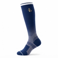 Chaussettes de compression respirantes pour le sport, tissu extensible de qualité supérieure, ajustement confortable et flexible, adaptées à la course à pied, à l'entraînement et au fitness