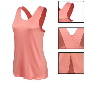 Último Diseño en Camisetas sin Mangas para Mujer, Ropa Deportiva, Camiseta para Correr, Precio Económico, Tallas Grandes, Servicio OEM - Product Image 6