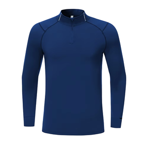 Custom <b>Men's</b> <b>Compression</b> Performance <b>Shirt</b> Manufacturer Fitness Gym Clothing Premium Cotton Polyester Private Label Bulk Product - Product Image 4