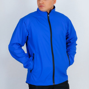 Stretch Fabric <b>Men</b> Windbreaker Jacket 4 <b>Way</b> Elastic Performance Fit Windproof Breathable Outdoor Jacket For Man - Product Image 4