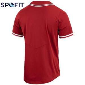 Camiseta de Béisbol Personalizada 2026, 100% Poliéster, Transpirable, de Secado Rápido, Antibacteriana, Manga Corta, con Botones - Product Image 2