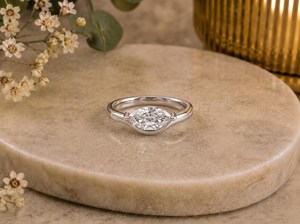 Anillo de Moissanita de Corte Marquesa de 2CT de Alta Demanda, Plata 925, Estilo Moderno, Regalo para Aniversario, Fiesta, Amuletos - Product Image 3