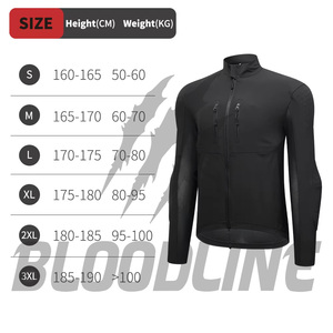 Windproof autumn <b>racing</b> <b>jacket</b> Bloodline men's full sleeve Black motorcycle <b>racing</b> <b>jacket</b> - Product Image 3