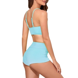 Top Trending Customized Women <b>Bikini</b> <b>Set</b> Hot Selling Two Piece <b>Triangle</b> <b>Bikini</b> <b>Set</b> - Product Image 2