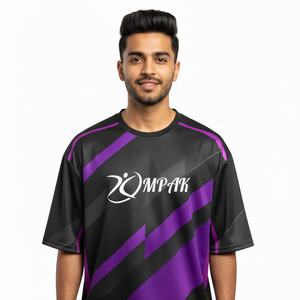 Camiseta Sublimada Oversize de Moda para Hombre, Estilo Urbano Casual - Product Image 1