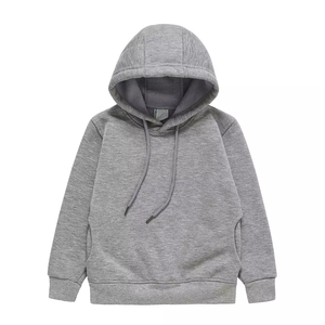 เสื้อฮู้ดฟลีซโอเวอร์ไซส์สไตล์คนเมืองสำหรับผู้ชาย อุ่นสบายสำหรับฤดูหนาว ผลิตโดยผู้ผลิตเสื้อผ้าสตรีทแวร์ รับผลิตตามแบบ OEM เสื้อฮู้ดหนาสำหรับฤดูหนาวสำหรับผู้ชาย - Product Image 4