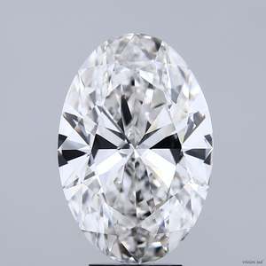Diamant de laboratoire ovale de 2 carats IGI, couleur D, pureté VVS1, véritable diamant en vrac pour la création de bijoux, fournisseur direct. - Product Image 3