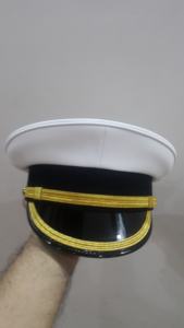 Chapeaux personnalisés de haute qualité, chapeau blanc uniforme américain avec broderie à prix avantageux - Product Image 2