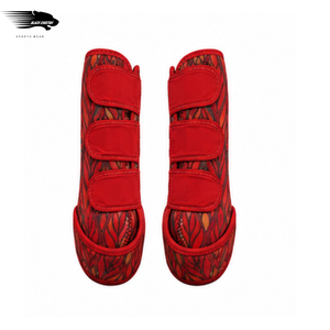 New Arrival 2026 Heavy Duty Equestrian Horse <b>Leg</b> Guards Breathable Shock Absorbing Riding Boots OEM Custom Service - Product Image 1