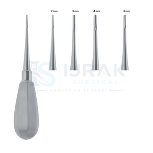 Ijrak Instrument chirurgical dentaire en acier inoxydable, outil d'extraction dentaire manuel à 3 griffes, poignée ergonomique, couleur argent, classe - Product Image 3