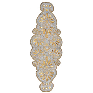 ผ้าคาดโต๊ะลูกปัดสีทึบสำหรับงานแต่งงานงานเลี้ยงวันเกิดดีไซน์ล่าสุด - Product Image 1